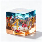 Gradient Sakura Liquid Core 7-Piece Dice Set