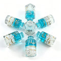 Snow Crack Bottle Solid Core 7-Piece Dice Set