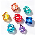 Rainbow Candy Liquid Core 7-Piece Dice Set