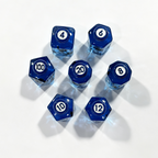 Bottled Cat Solid Core 7-Piece Dice Set