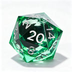Pool Liquid Core 7-Piece Dice Set