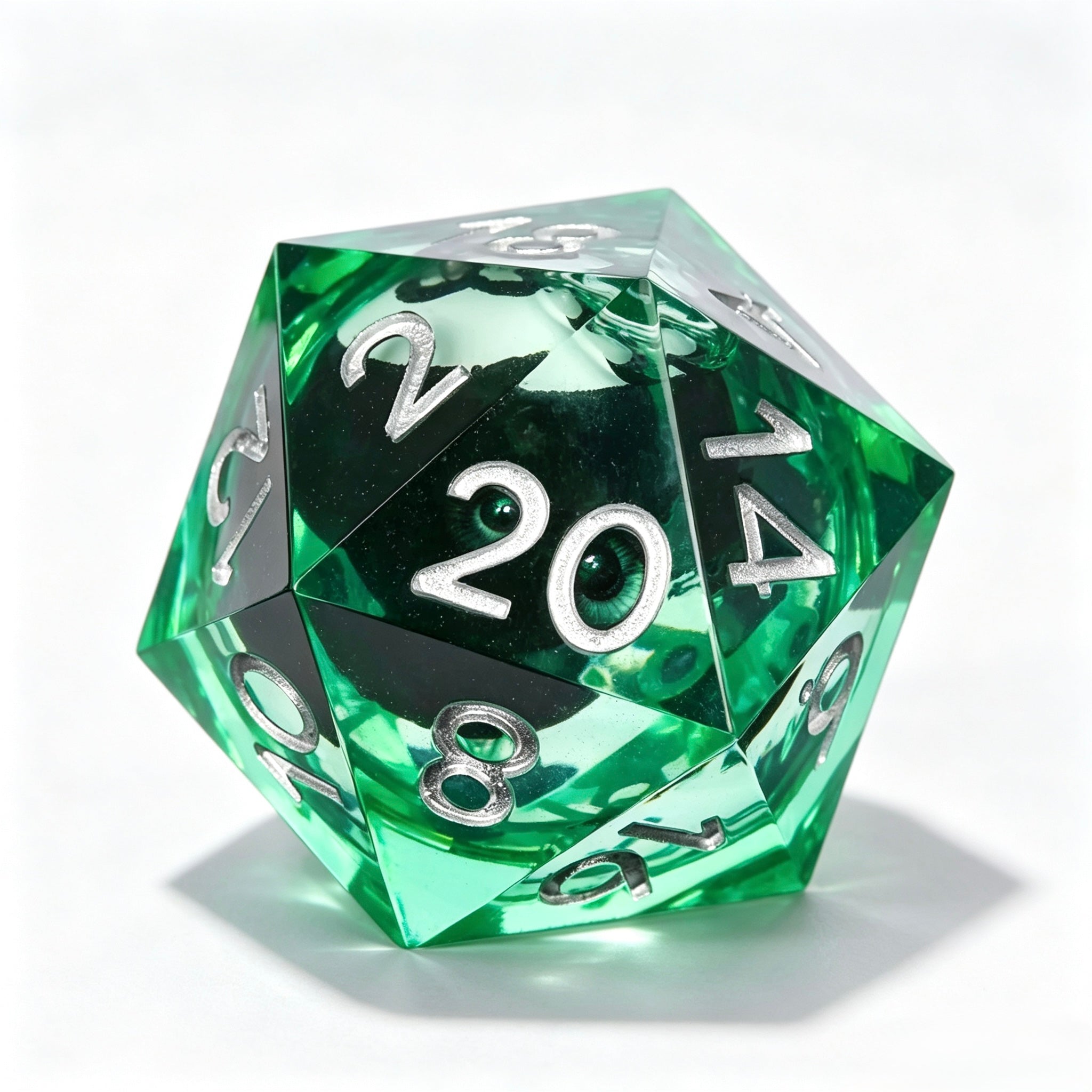 Pool Liquid Core 7-Piece Dice Set
