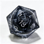 Shadow Skull Liquid Core 7-Piece Dice Set
