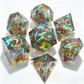 Forest Hoard Solid Core 7-Piece Dice Set