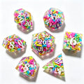 Sprinkle Surge Solid Core 7-Piece Dice Set