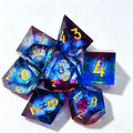 Duotone Deepwater Liquid Core 7-Piece Dice Set
