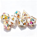 Daytime Butterfly Solid Core 7-Piece Dice Set