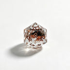 Steampunk Solid Core 7-Piece Dice Set