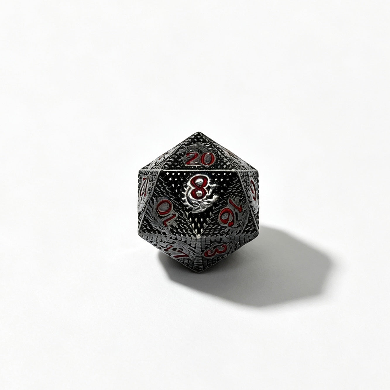 Dragon Scale 7-Piece Metal Dice Set