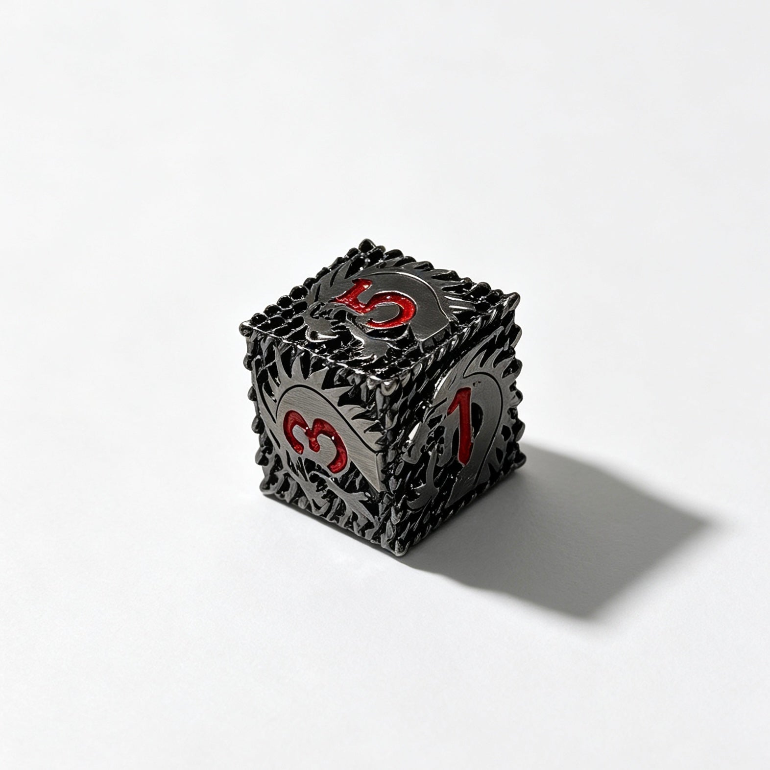 Dragon Scale 7-Piece Metal Dice Set